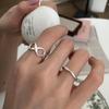 Fashionable Sleek And Adjustable Copper Ring For Women With Unique Minimalist Elements Geometric