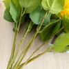5/10/20pcs Sunflower Artificial Flowers Bouquet Realistic Outdoor Garden Autumn Decoration Home Floral Arrangement Wedding Decor