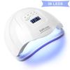 Lampa UV LED Sun X5 Plus do manicure paznokci 36 diod LED Profesjonalne lampy do suszenia lakierów żelowych z timerem Automatyczny czujnik Sprzęt Narzędzia