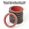 Car Oil Drain Plug Gasket Kit M6 M8 M10 M12 M14 M16 M18 M20 Rubber Metal Seal O-Ring Bonded Washer Engine Repair Tools