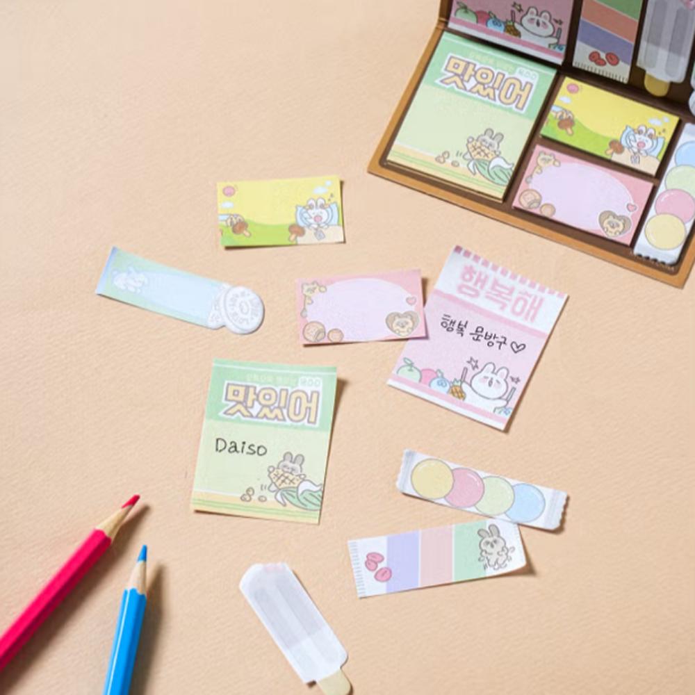 Ticket Sticky Memo Pad 80 Sheets