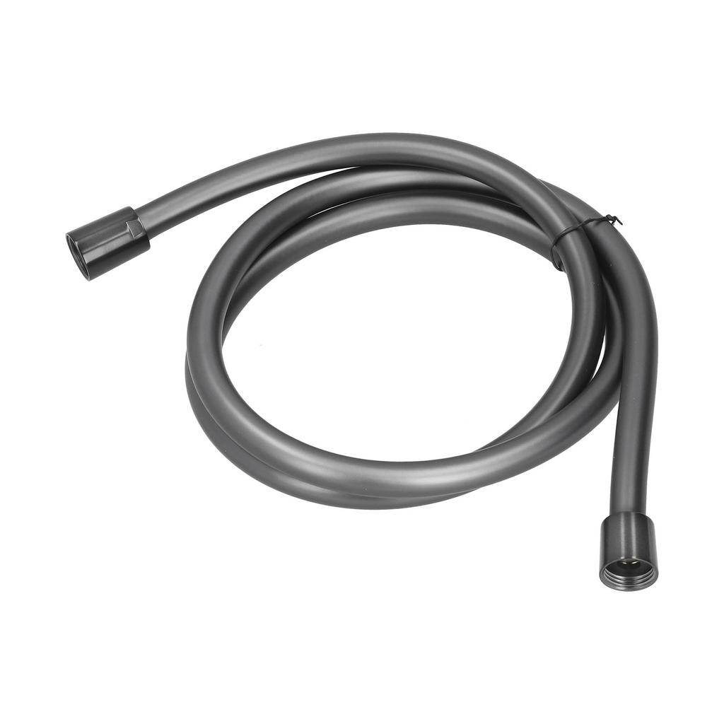 PVC Shower Hose 1.5m Handheld Shower Hose Smooth and Anti Entanglement Durable Shower Tube Grey for