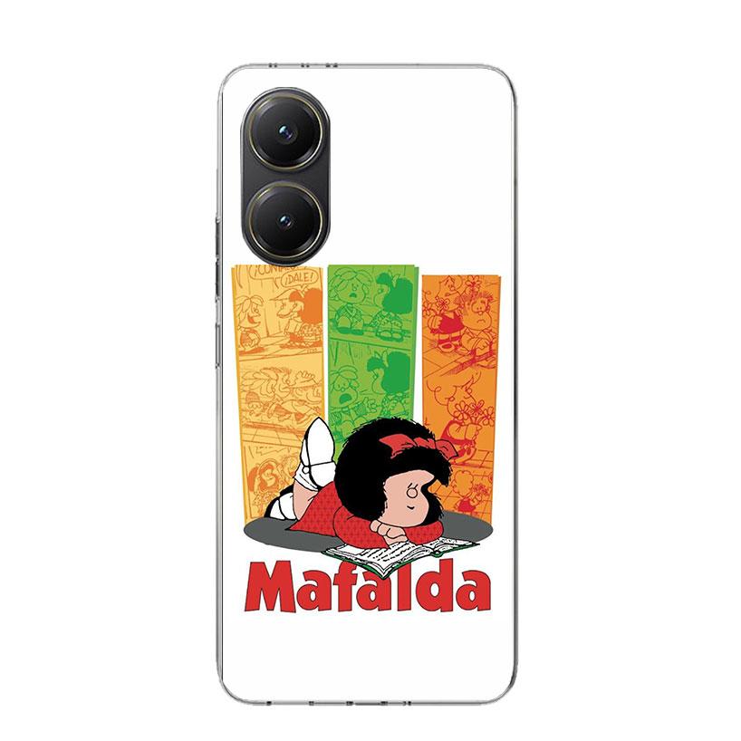 Cartoon Cute Mafalda Phone Case For Xiaomi Poco F7 Ultra X7 X6 Pro X5 Redmi 15 15C 13 13C 12 12C 10 10A 10C 9 9A 9C 9T Shell Poc