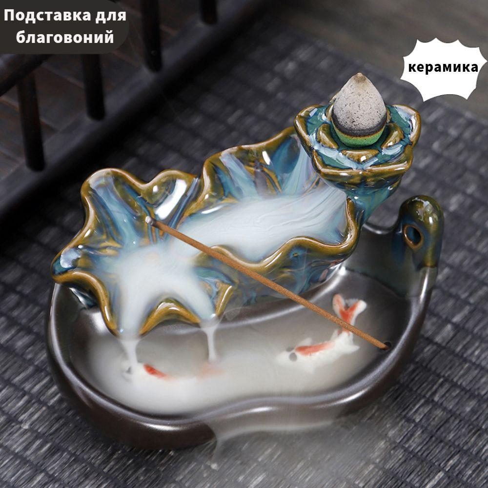 Smoke viewing incense burner/micro landscape incense burner