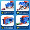 Camion Dinozaur Transport 35CM cu Pliabil în Picioare Transformă Pista de Curse Glisantă T-rex Cele Mai Bune Cadouri de Ziua de Naștere Jucării Băieți Și Fete