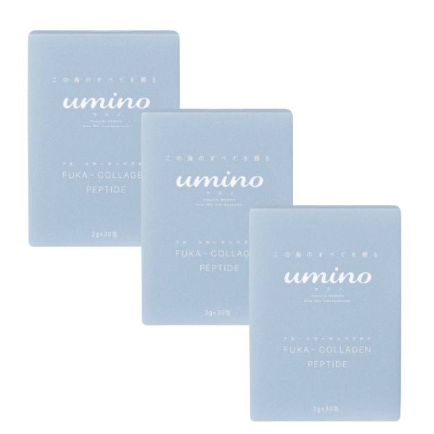 UMINO FUKA Collagen Peptide Hai-Kollagenpeptid, 30 Beutel à 3 g