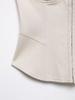 Top Corsetto Canotta Moda Europea e Americana Primavera 2026