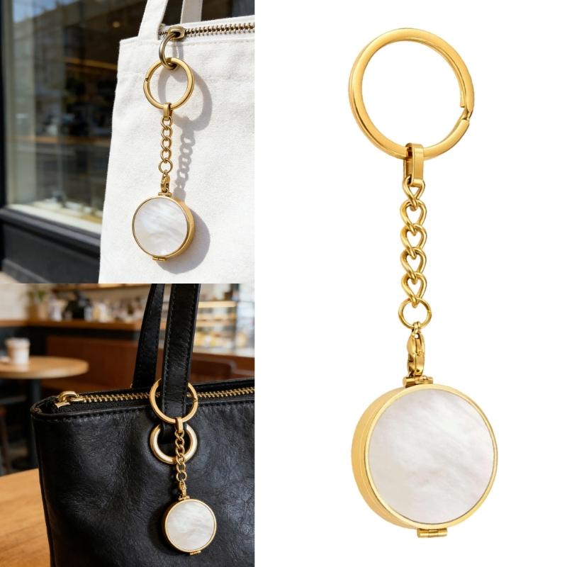 Stylish Cosmetic Holder Keychain For Easy Carry And Organization Makeup Keyring Fashionable Key Chain Pendant
