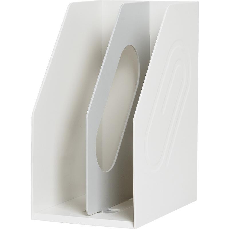 Student Office Desktop Storage Folder, Detachable Partition Book Storage Rack Book Stand