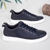 Neue Herren-Freizeit-Sneaker aus echtem Leder, Luxusmarke, Oxford-Outdoor-Schuhe, hochwertige Herren-Vulkanisierschuhe, Skateboard-Schuhe