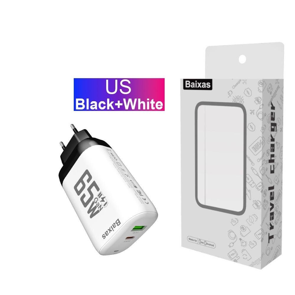 Six-Port QC3.0 30W Charger with EU/US/UK Plug for Fast Mobile Charging