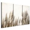 Quadro em tela italiana 90 x 60 cm tríptico - estilo boho - natureza Quadro em tela italiana 120 x 80 cm tríptico - estilo boho - natureza