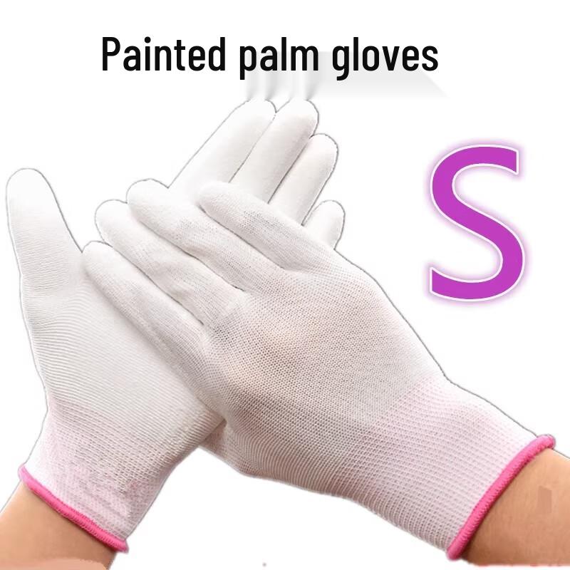 

Yulong Disposable PU Palm Coated Anti-Static Work Gloves
