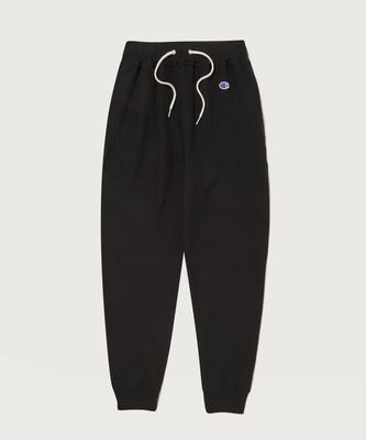 Women'S Reverse Weave Jersey String Jogger Pants Black