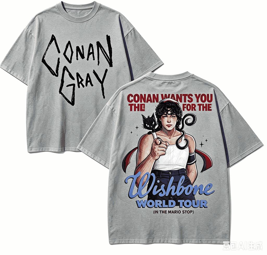 Conan Gray For Fan Gift Tshirt Unisex Unisex Harajuku Oversizedunisex Short Sleeve Streetwear High Quality Couples Comfortable Soft