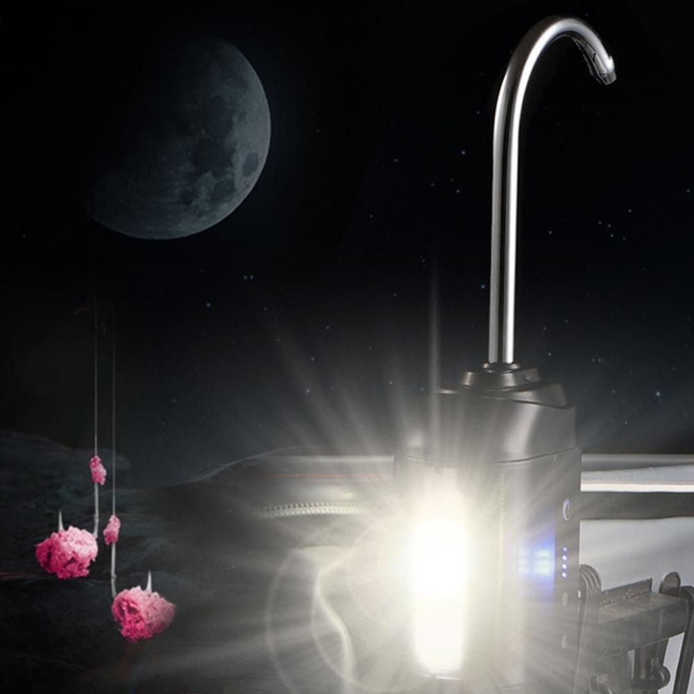 Aerator Water Pump Multifunctional Water Dispenser Oxygenation Pump with LED Light Water Oxygen Pump for Night Fishing China Mainland