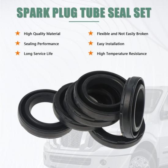 Spark Plug Tube O-Ring Sealing Set For Infiniti I30 I35 Nissan Maxima 3.0L 3.5L