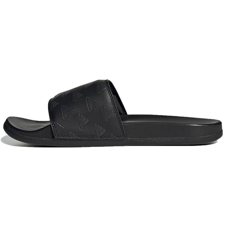 

New Adilette Adidas Comfort Slide Repeat Logo Black GV9736 42