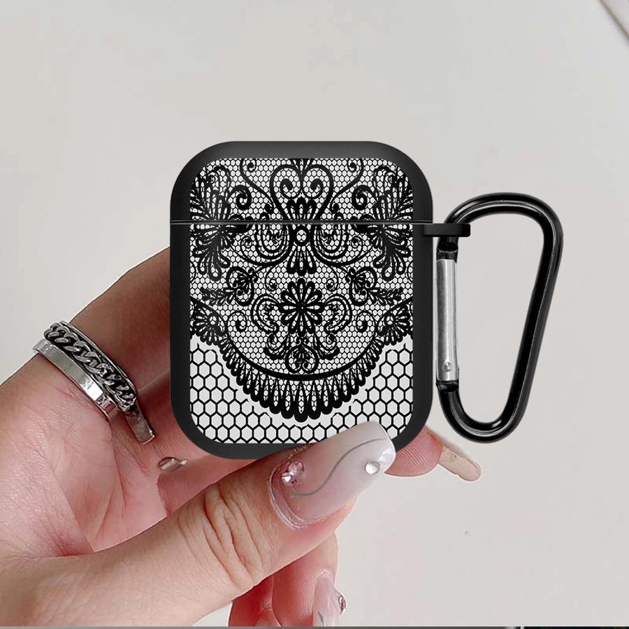 Kopfhörer Hüllen Abdeckung Case Für Airpods 2 Pro2 3 Pro3 Pro 4 1 Design Sinn Schwarze Spitze