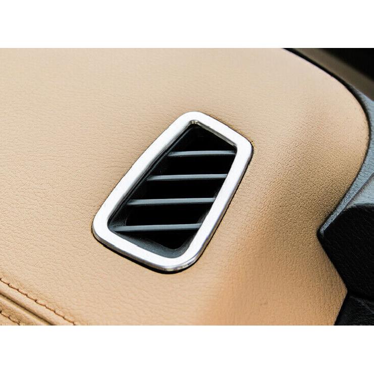For Nissan Sentra Sylphy -2024 Silver Steel Dash L&R AC Air Outlet Vent Trim