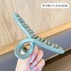 Nuove pinze per capelli a chela eleganti da donna Bianco Caffè Plastica Grande Pinza per capelli Copricapo Coreano Ragazze Pinze per capelli a chela di granchio Accessori per capelli alla moda