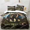 Supernatural Logo Bedding Set Duvet Cover Bed Set Quilt Cover Pillowcase Comforter King Queen Size Boys Adult Bedding Set963