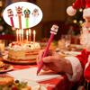4Pcs Christmas Gel Ink Pens Cartoon Snowman Deer Design Smooth Writing Comfortable Grip Kids Pens Christmas Party Favors