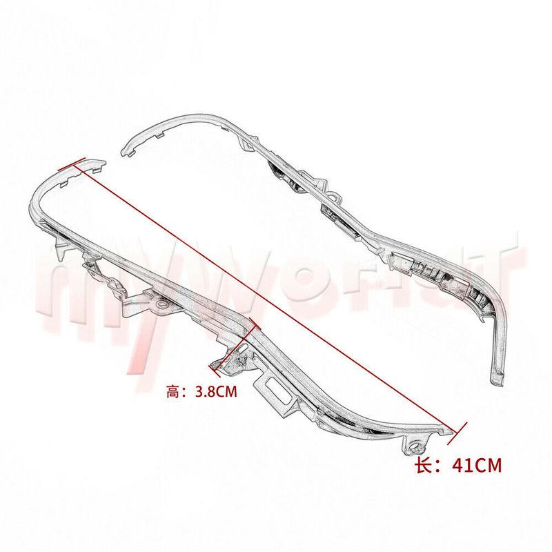 For Yamaha TMAX530 2012 - 2016 Motorcycle Accessories Inner Pedal Edge Strip Decoration TMAX T-MAX 530 2013 2014 2015