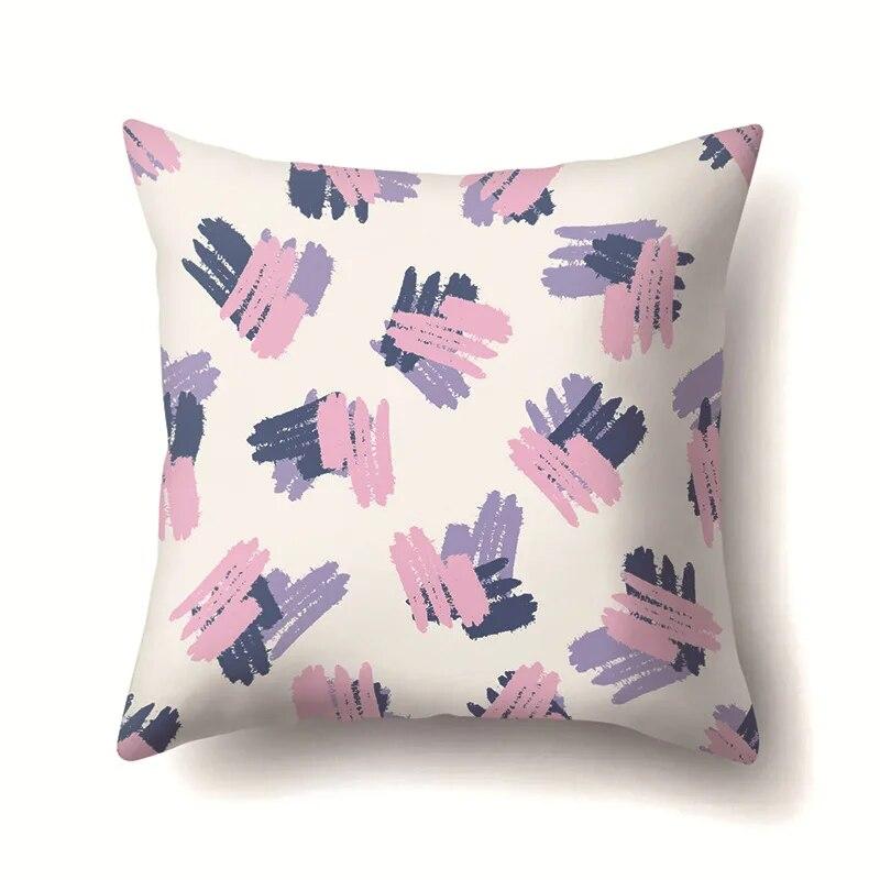 

Полосатая наволочка для автомобиля, офиса, дивана, спальни, гостиной 40x40cm