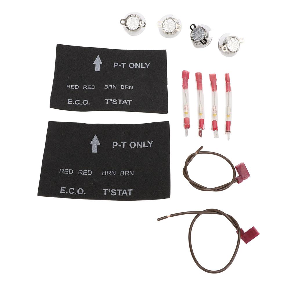 2 Sets RV Water Heater Thermal Cutoff with ECO Thermostat Assembly Kit Enhanced Safety Replacement for Atwood 91447