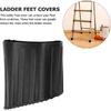 4Pcs Ladder Non Slip Feet Rubber Ladder Accessories Replacement Ladder Foot Cushion Extension Step Ladder Cushion Cover Security Replacement