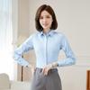 Women's Elastic Bamboo Fiber Long Sleeve Professional Shirt
