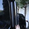 Tantan Fibră de Carbon Ventilație Laterală Spate Ornament Stâlp C pentru Mercedes-Benz G500 - Fibră de Carbon Reală Mod Exterior.
