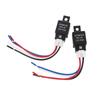 *Black 12V/24V 40A Car Automotive Relay 4 Pin SPST Contact Type For Strobe Lights Fog Lights Car Alarms And More