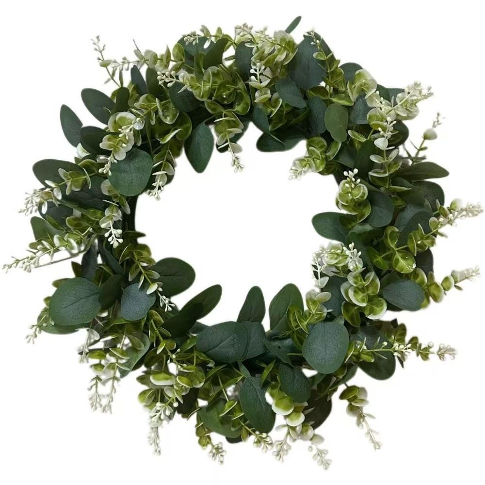 Red Berry Christmas Artificial Plants Decor Xmas Flower Wreath Christmas Home Decoration