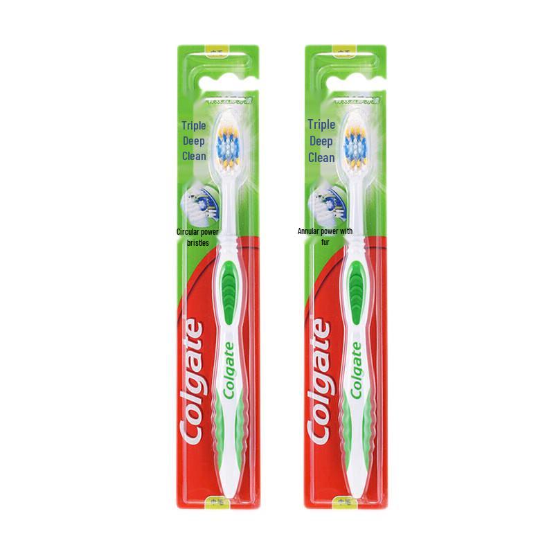 Colgate Triple Deep Clean Toothbrush (2-Pack)
