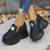 Women Platform Shoes Slip On Outdoor Shoes Lightweight Loafers Ladies Spring Autumn Comfortable Sneaker Woman