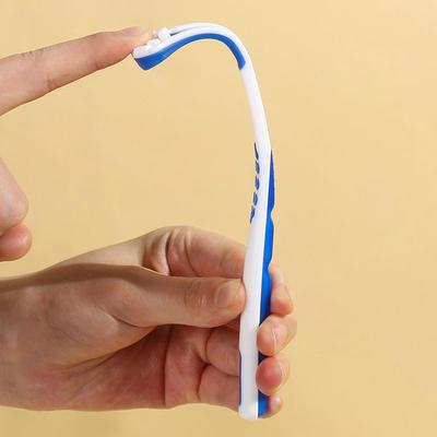 New In Tongue Coating Brush Tongue Scraper Removes Bad Breath Tongue Coating Cleaner Portable Cleaning Tongue  Tongue Cleaner