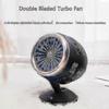 350W Space USB Powered Heater Fan, Portable Fast Heating Thermostat Desktop Warmer for Home Office, 2025 New Model