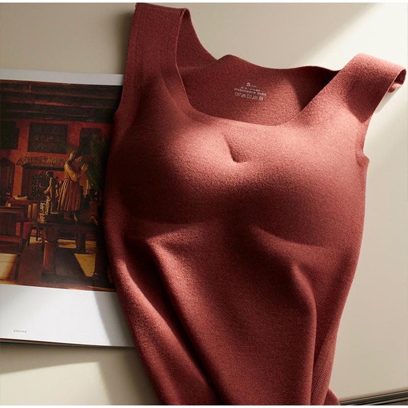 Women Seamless Chest Pads Women Vest Daily Wear Female Sports Tops