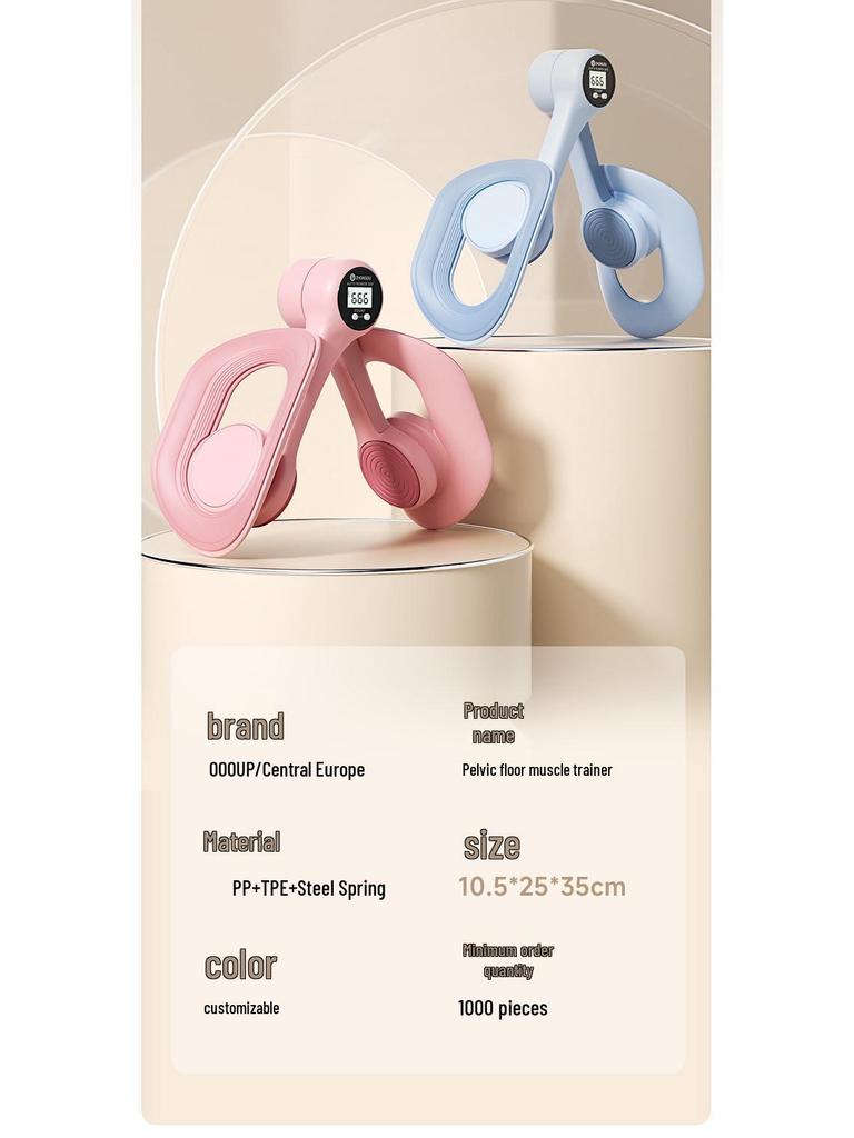 Thigh Trainer & Leg Clamp with Square Buckle Logo Color Pot Bottom Design