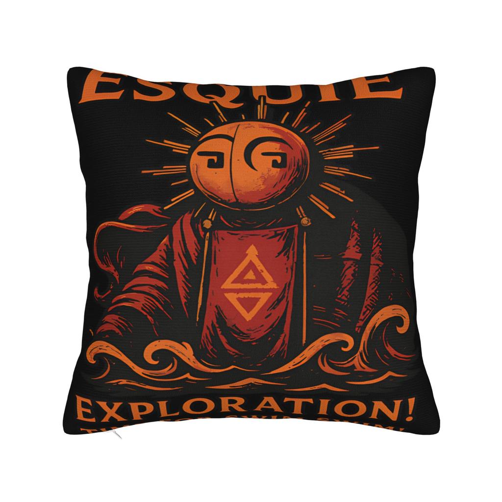 Clair Obscur Expedition 33 Pillow Case Print Pillow Cover For Sofa Couch Bed Living Room Cute Funny Pillowcases
