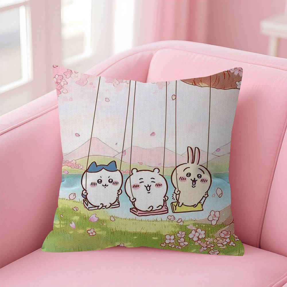 Anime Cute Japan Classic Cushion Cover Inches Farmhouse Decor Home Throw Pillow Covers for Couch Decorations