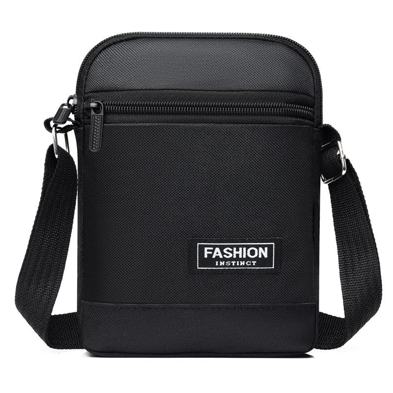 

Japanese & Korean Minimalist Men s Nylon Crossbody Business Phone Bag