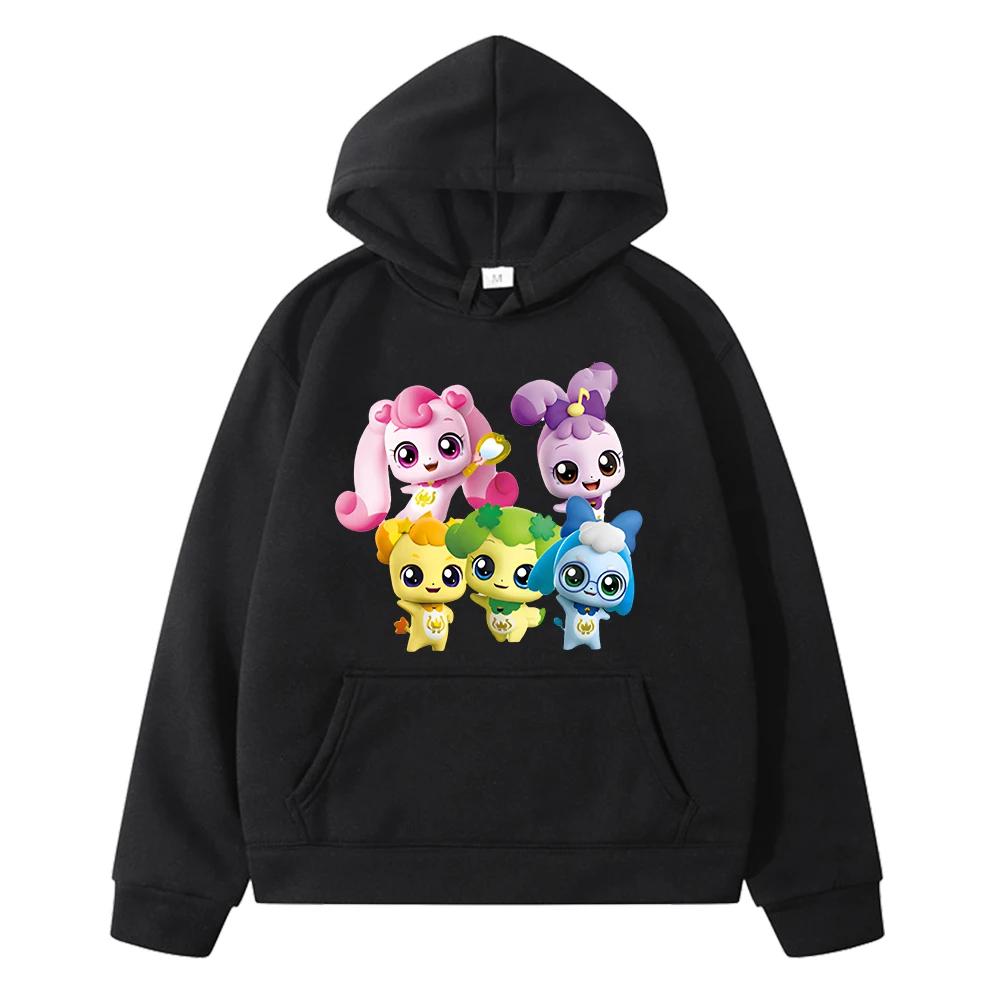 Teenie ping Kreslená fleecová mikina Anime mikina y2k sudadera Podzimní chlapecká mikina Pulovr Dětské oblečení dětské oblečení dívky