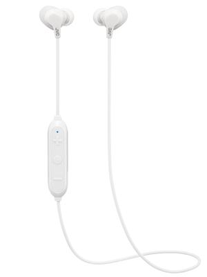 Écouteurs JVC Kenwood Bluetooth Sans Fil Blanc HA-FX28W-W, Résistants à l'eau,