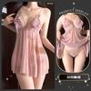 Sexy Underwear Sexy Pure Desire Wind Lace Woven Dream Tulle Perspective Suspender Bow Pleated Skirt