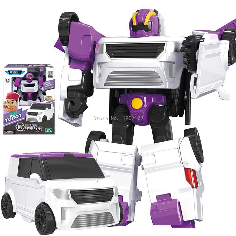 Mini Tobot Transformující se Auto na Robota Hračky Korea Kreslení Bratři Anime Deformace Letadlo Auto Hasičské Auto Hračky