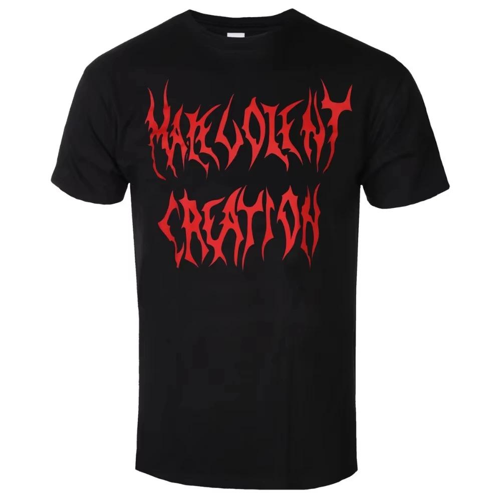 2025 Malevolent Creation Band Cotton T-shirt Unisex Men Women's Summer Short Sleeve Fashion Brand Tee Luxury Casual Vintage Top