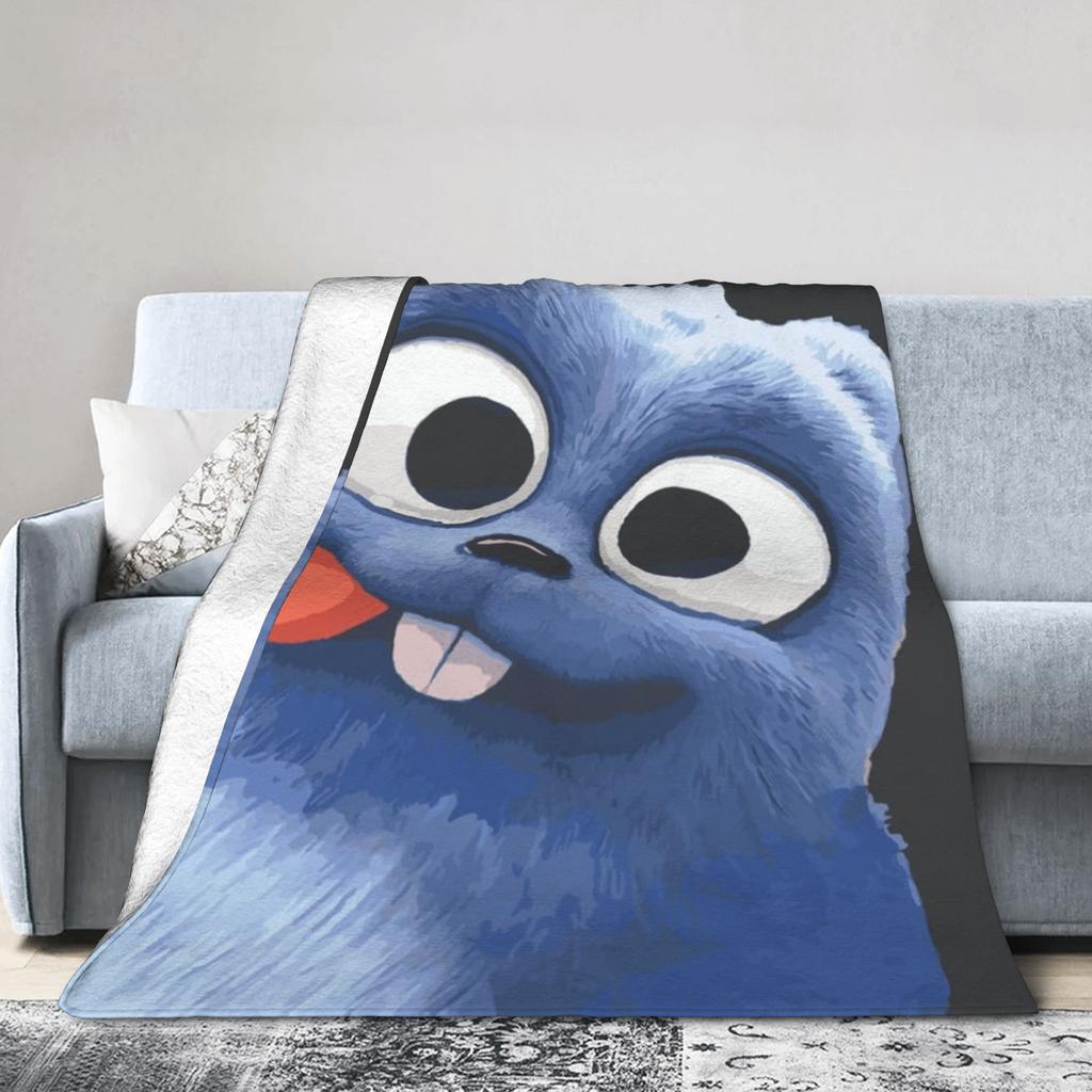 Soft Warm Blanket Child Travel Grizzy and the Lemmings Bedding Throws Flannel Bedspread For Couch Chair Sofa Bed Cover